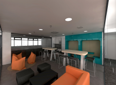 Projekty » Interiér kanceláří Mall.cz