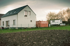 Rodinný dům v Prachově - Fotografie ze stavby