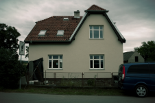 Rekonstrukce rodinného domu ve Vraňanech - Čelní pohled